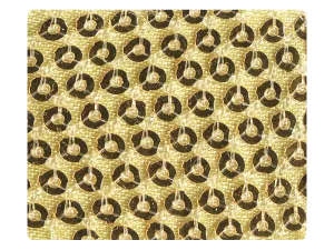 23 Gold Sequin Satin