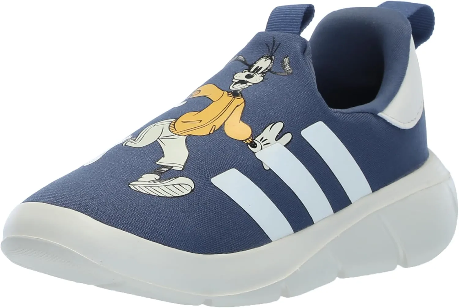 adidas Baby Disney Goofy Monofit Sneaker, Preloved Ink/Off White/Preloved Ink, 5.5 US Unisex Infant