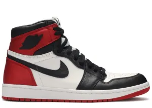 Air Jordan 1 Retro High 'Satin Black Toe' (W)