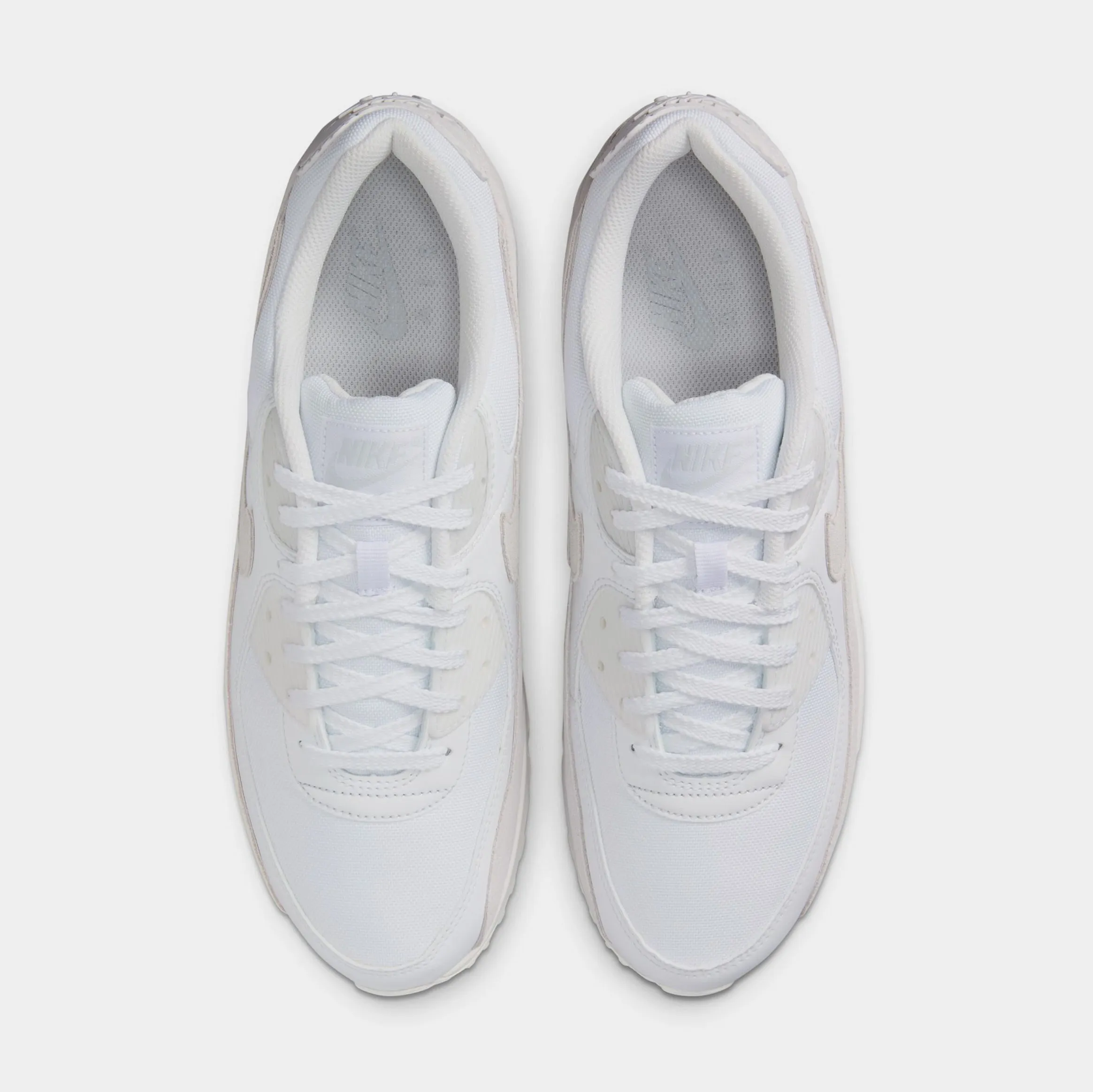 Air Max 90 Mens Running Shoes (White/Photon Dust/Summit White/Platinum Tint)