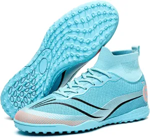 AMZ BSHIDA Soccer Cleats for Mens Turf Soccer Shoes Indoor Football Training Sneaker Size 6.5-11.5