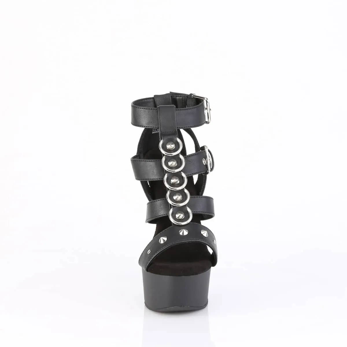CAPTIVA-658 Strappy T-Strap Close Back Sandal