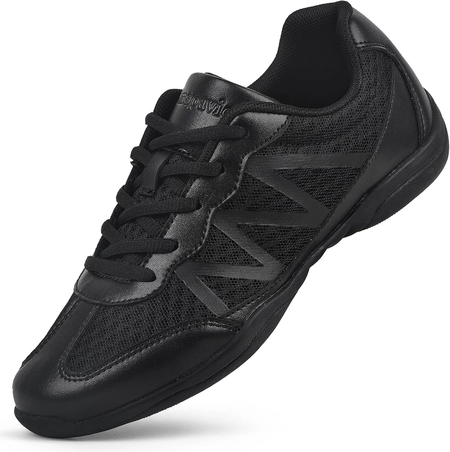 Cheer Shoes for Youth Girls White Cheerleading Athletic Dance Shoes Tennis Sneakers for Competition Sport Training