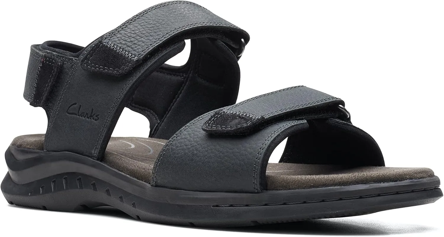 Clarks Men's Ankle Strap Fisherman Sandal, 41.5 EU Weit