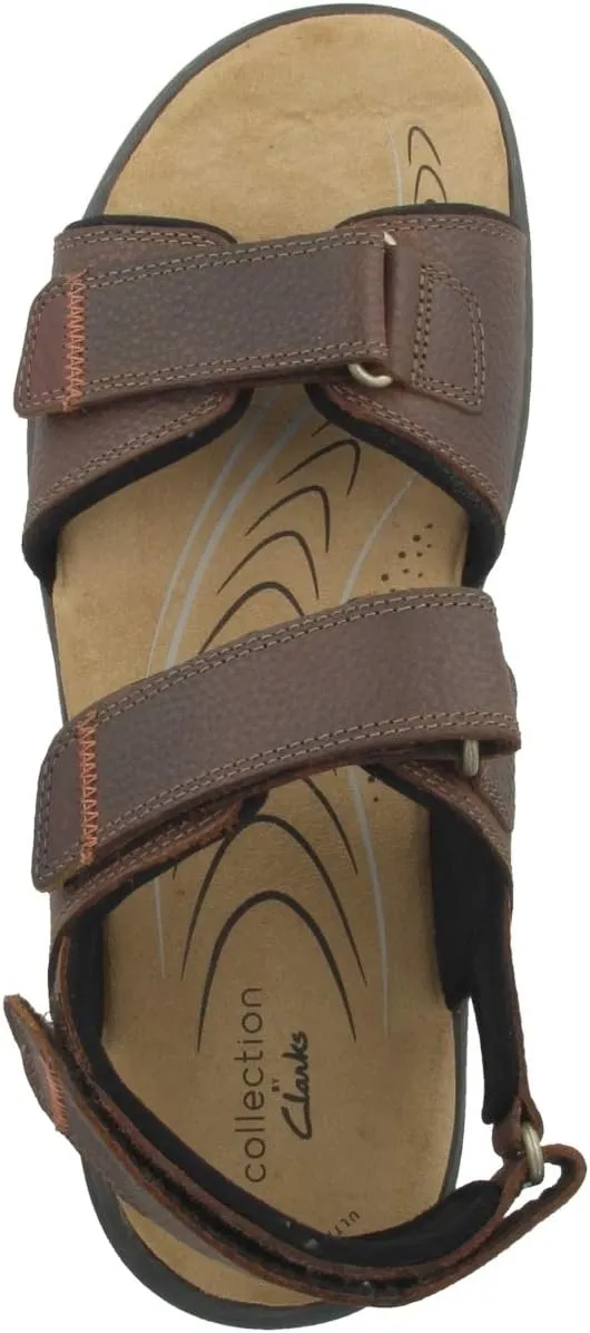 Clarks Men's Ankle Strap Fisherman Sandal, 41.5 EU Weit