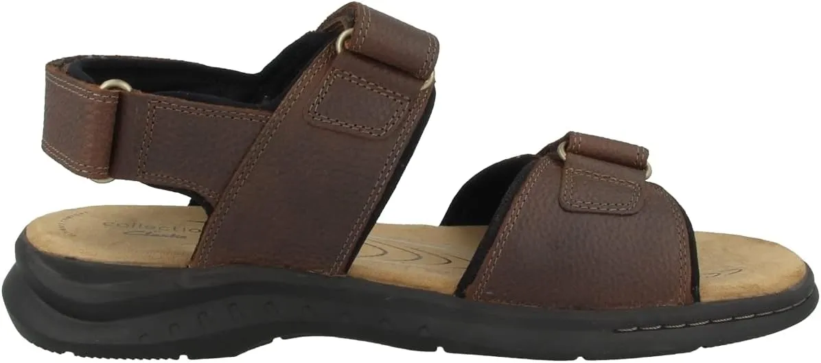 Clarks Men's Ankle Strap Fisherman Sandal, 41.5 EU Weit
