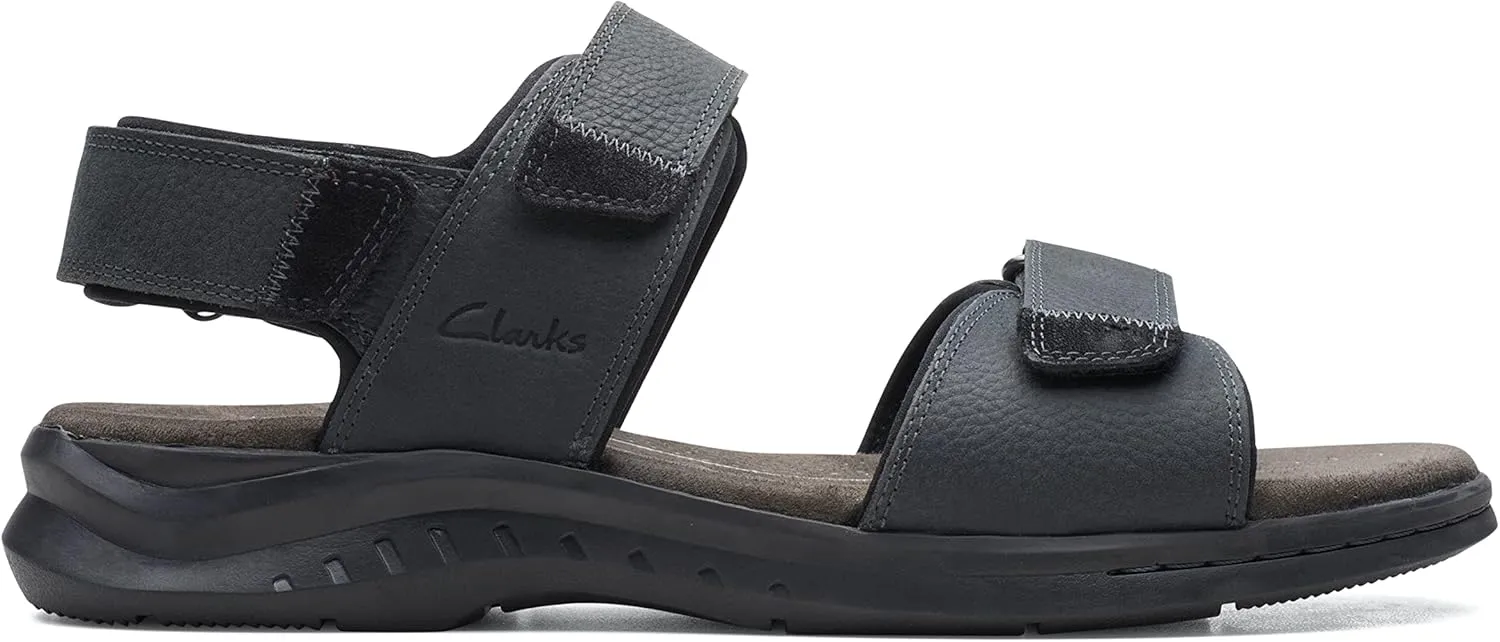 Clarks Men's Ankle Strap Fisherman Sandal, 41.5 EU Weit