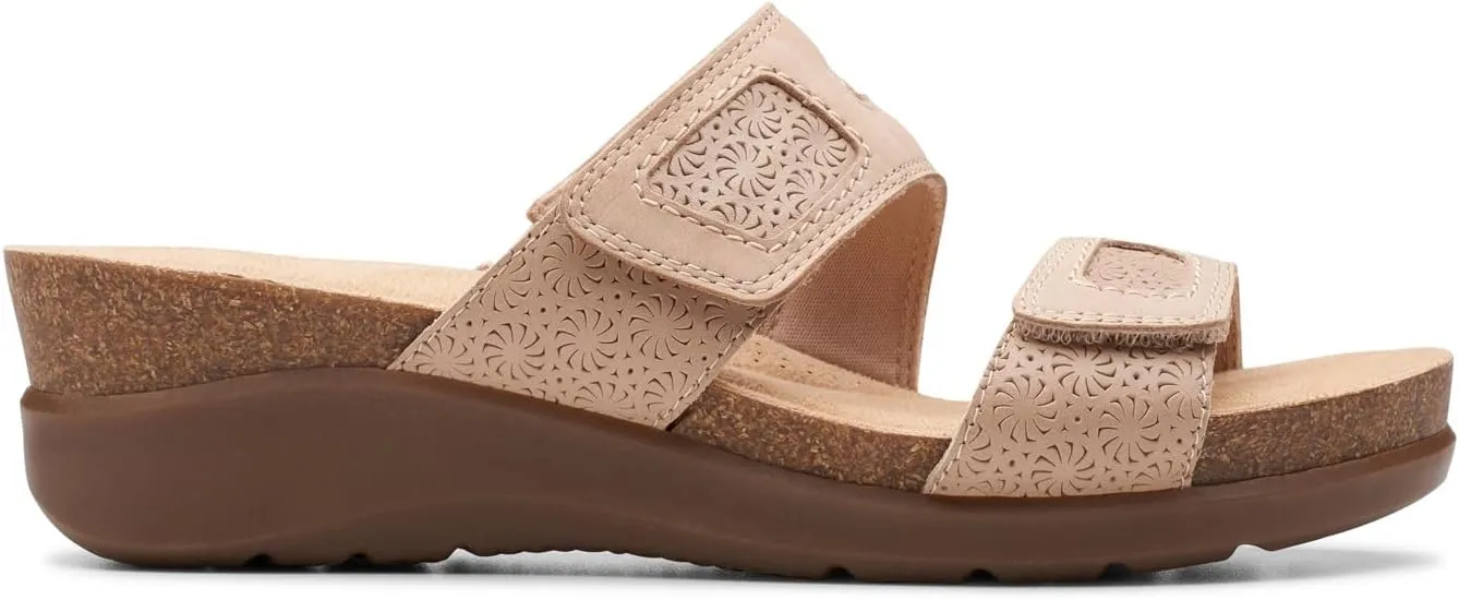 Clarks Women's Calenne Maye Wedge Sandal