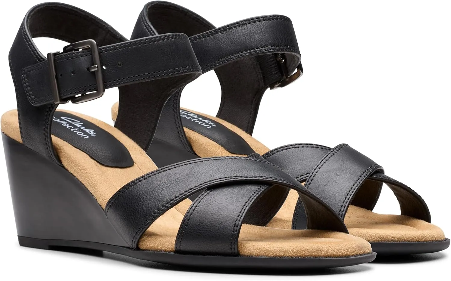 Clarks Women's Emmalae Iris Heeled Sandal