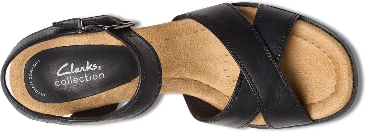 Clarks Women's Emmalae Iris Heeled Sandal