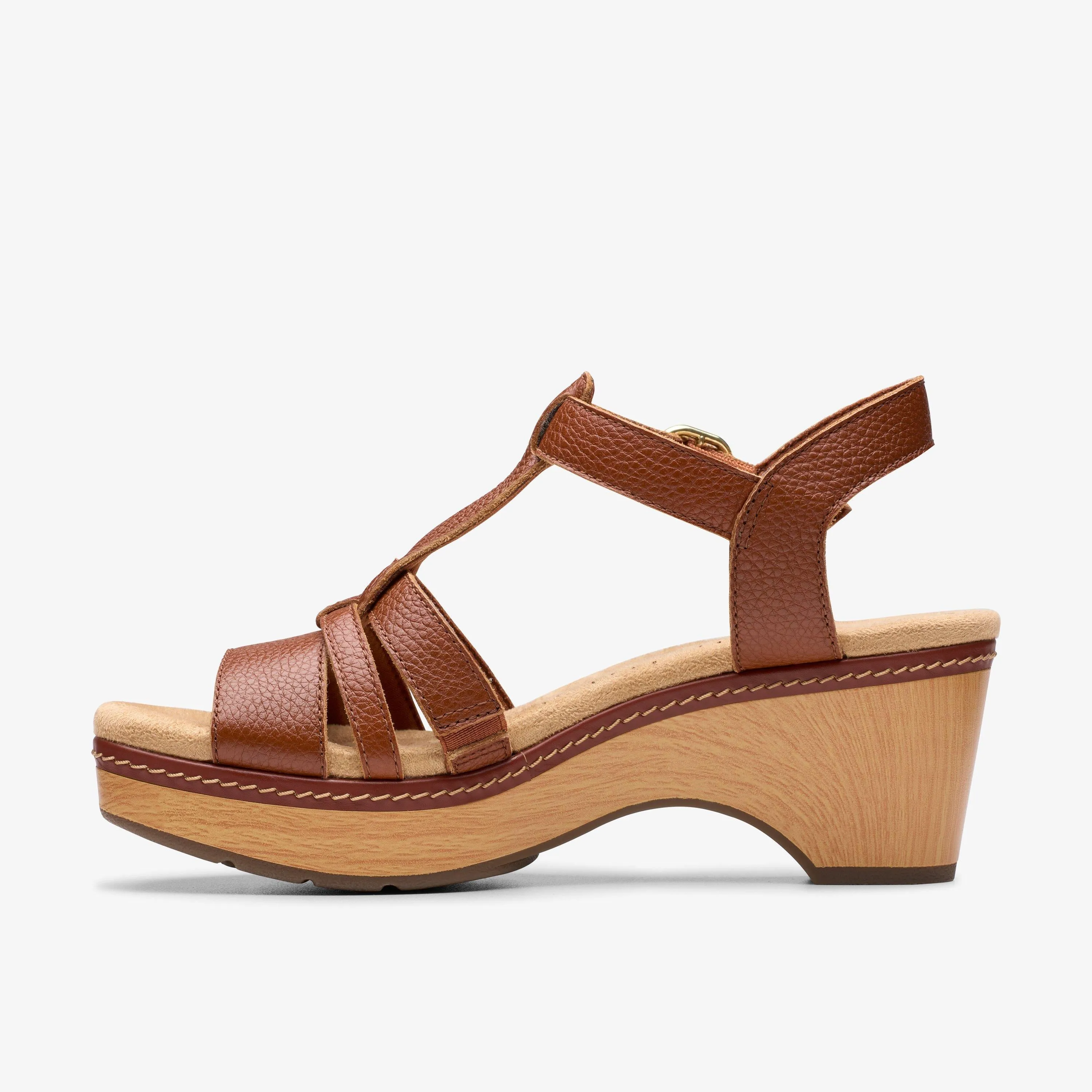 Clarks Women's Seannah Madi Tan Leather 26181950