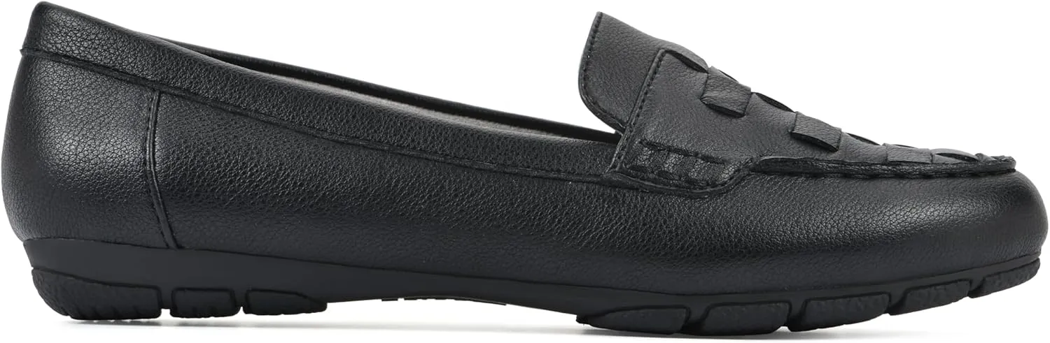 CLIFFS BY WHITE MOUNTAIN Women's Giver Cushioned Loafer Flat