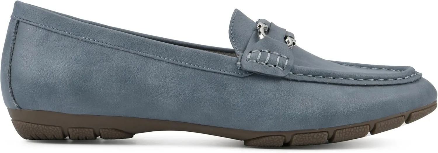 CLIFFS BY WHITE MOUNTAIN Women's Glaring Cushioned Loafer Flat