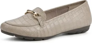 CLIFFS BY WHITE MOUNTAIN Women's Glowing Cushioned Loafer Flat