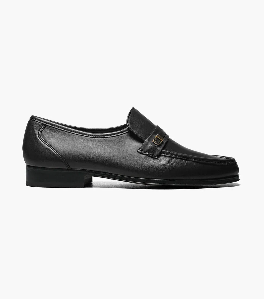 Como Moc Toe Bit Loafer-Black | Florsheim