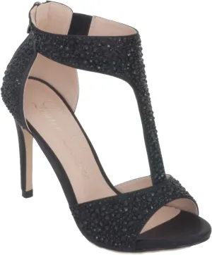 Crystal Embellished Peep Toe Sanda