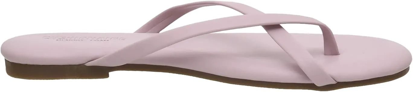 CUSHIONAIRE Women's Cove Flip Flop Sandal with Memory Foam