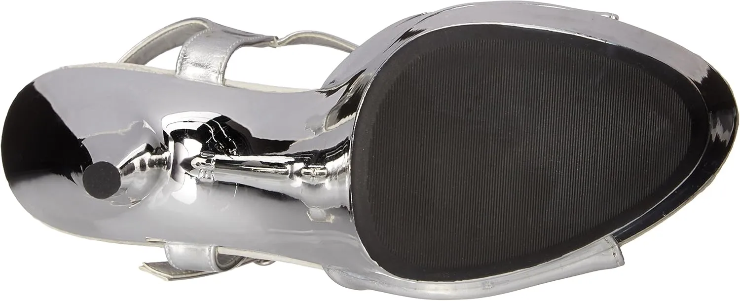 Ellie Shoes Women's 609-CHROME Platform Sandal