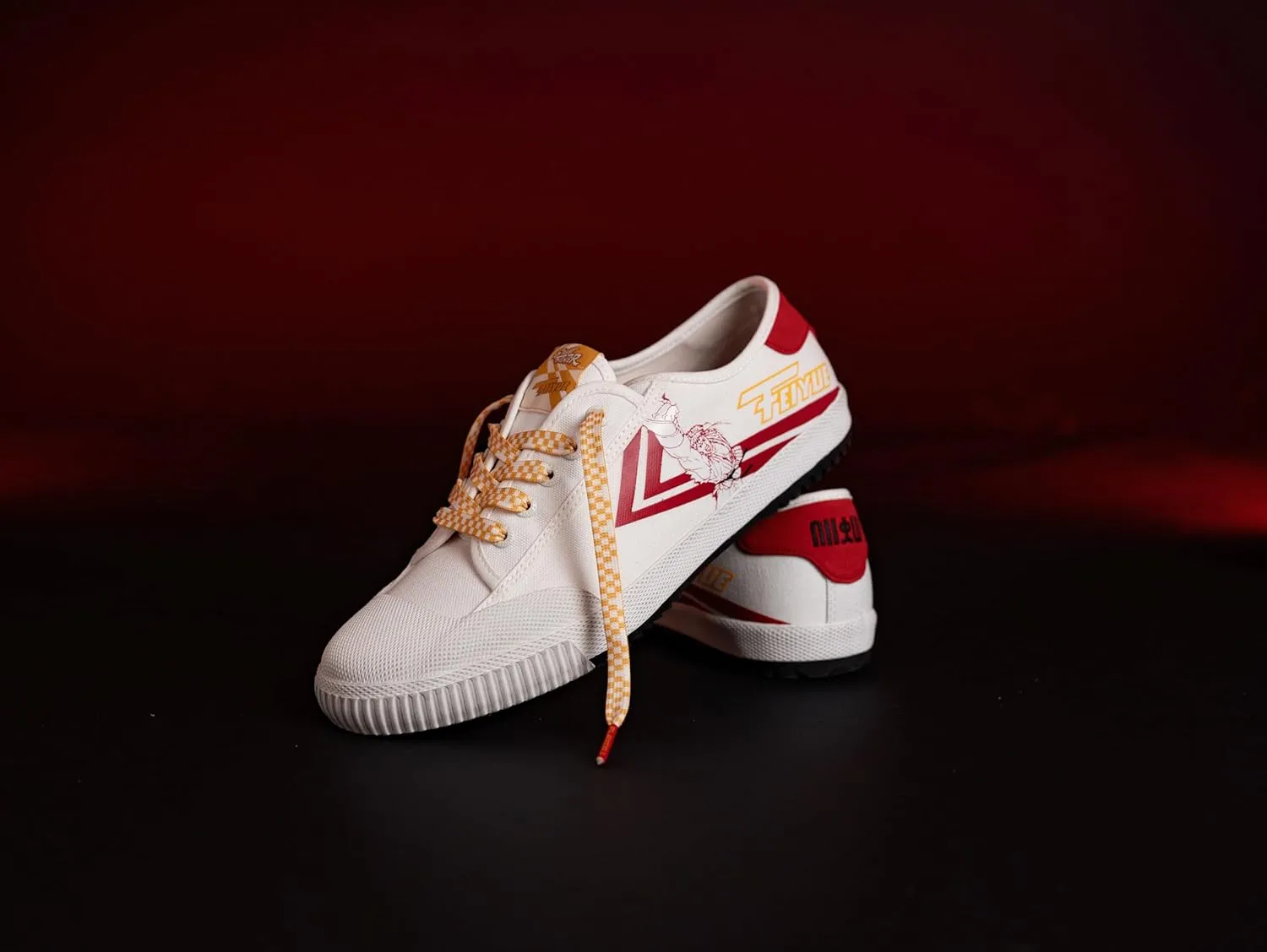 FEIYUE Fe Lo Street Fighter Special Edition Fighter Shoes, Unisex Low Top Classic Laces Sneaker