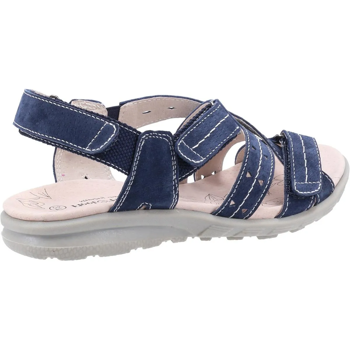 Fleet & Foster Bilbao Leather Summer Sandal Navy