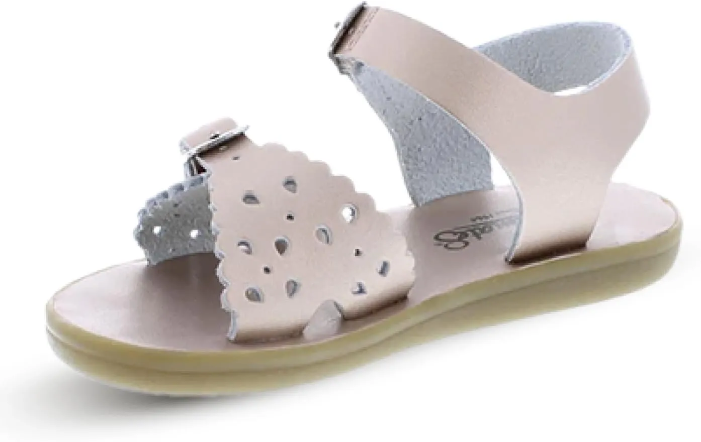 FOOTMATES Ariel and Eco-Ariel Waterproof Sandals for Girls and Boys with Slip-Resistant, Non-Marking Outsoles and Strap Closure for Infants, Toddlers, and Kids Ages 0-12