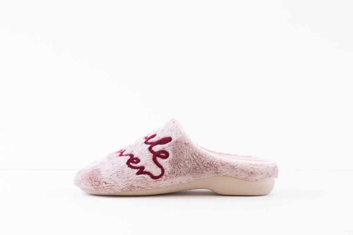 GARZON - 7329.275 MULE SLIPPER - GREY/PINK