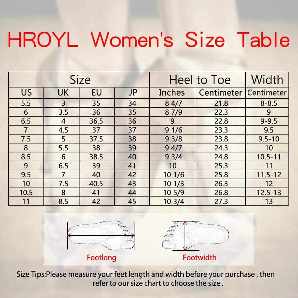 HROYL Closed Toe Ballroom Dance Shoes Women Ankle Strap Sequin Latin Salsa Tango Wedding Dance Shoes,Model YCL267