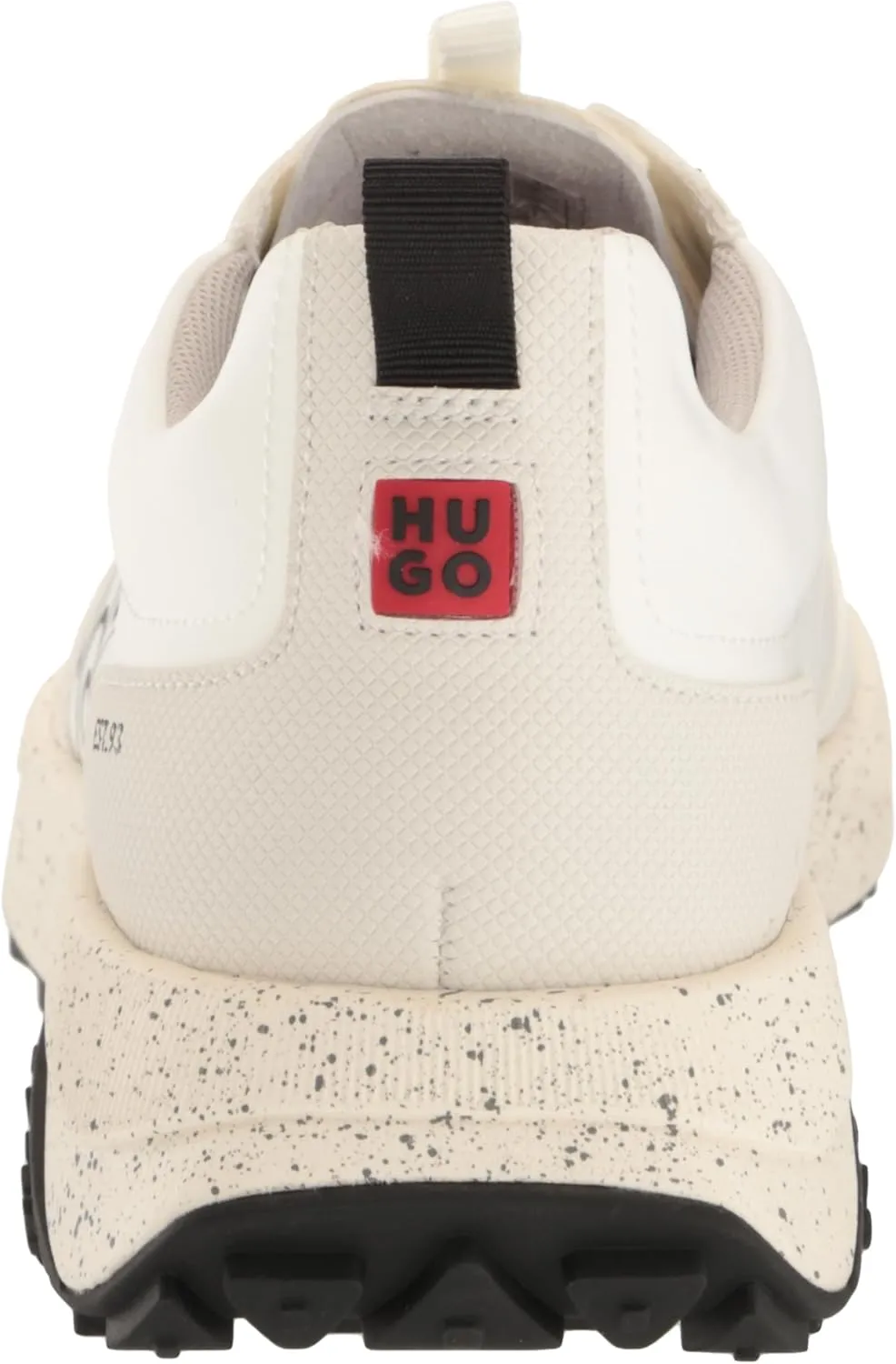 HUGO Men's Kane Stacked Logo Nylon Running Sneaker