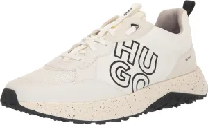 HUGO Men's Kane Stacked Logo Nylon Running Sneaker