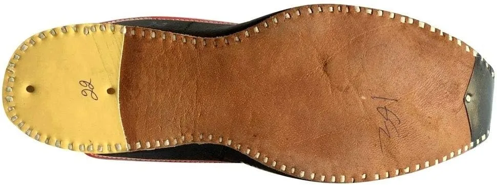 Indian Men Shoes Khussa Traditional Handmade Flipflops Leather Jutties