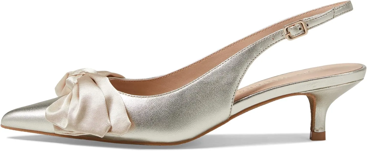 Jack Rogers Women's Debra Slingback Kitten Heel Pump