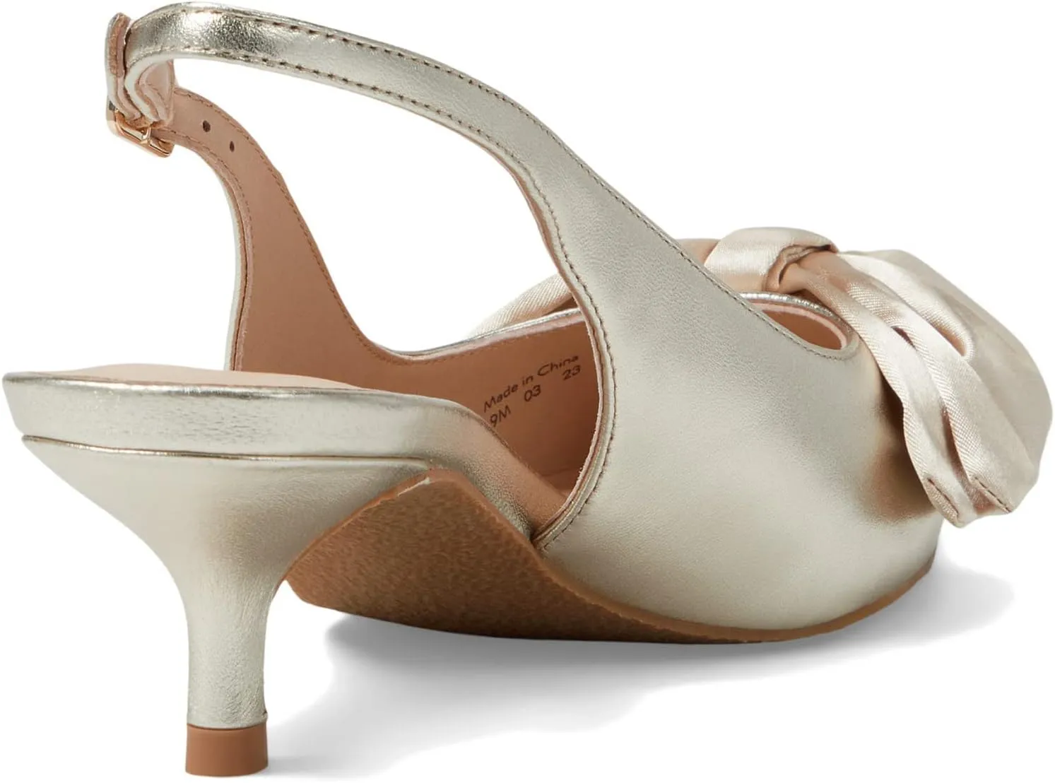 Jack Rogers Women's Debra Slingback Kitten Heel Pump