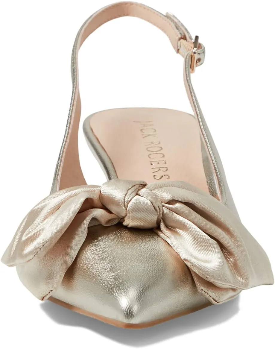 Jack Rogers Women's Debra Slingback Kitten Heel Pump