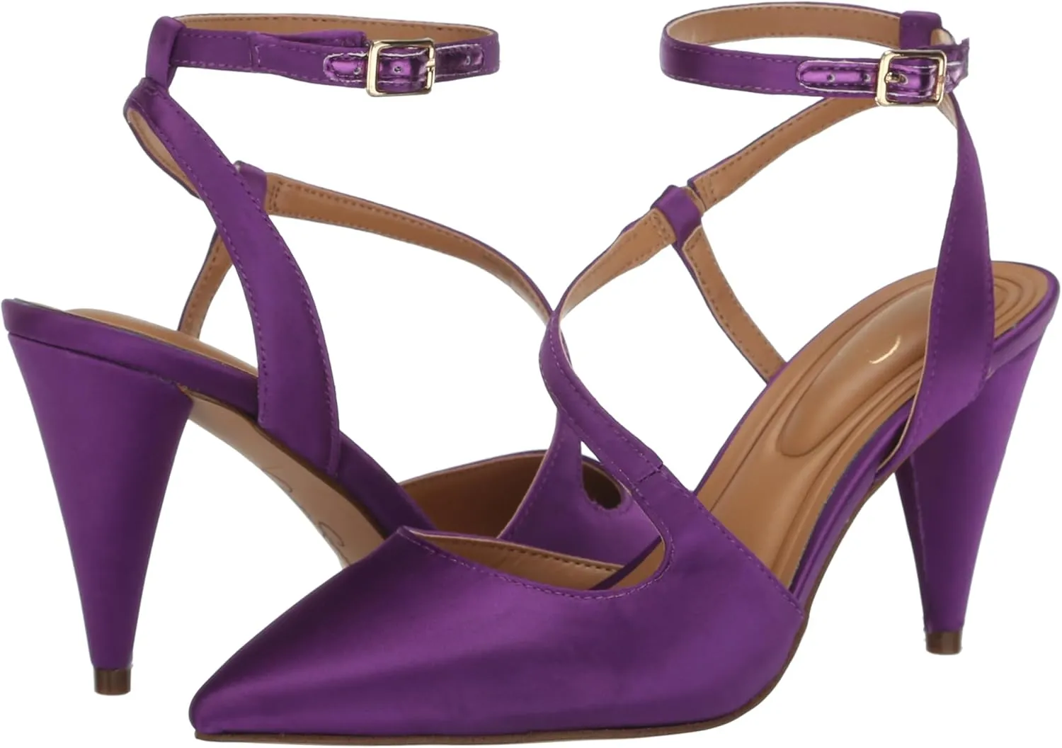 Jessica Simpson Women's Maggie Ankle Strap High Heel Pump