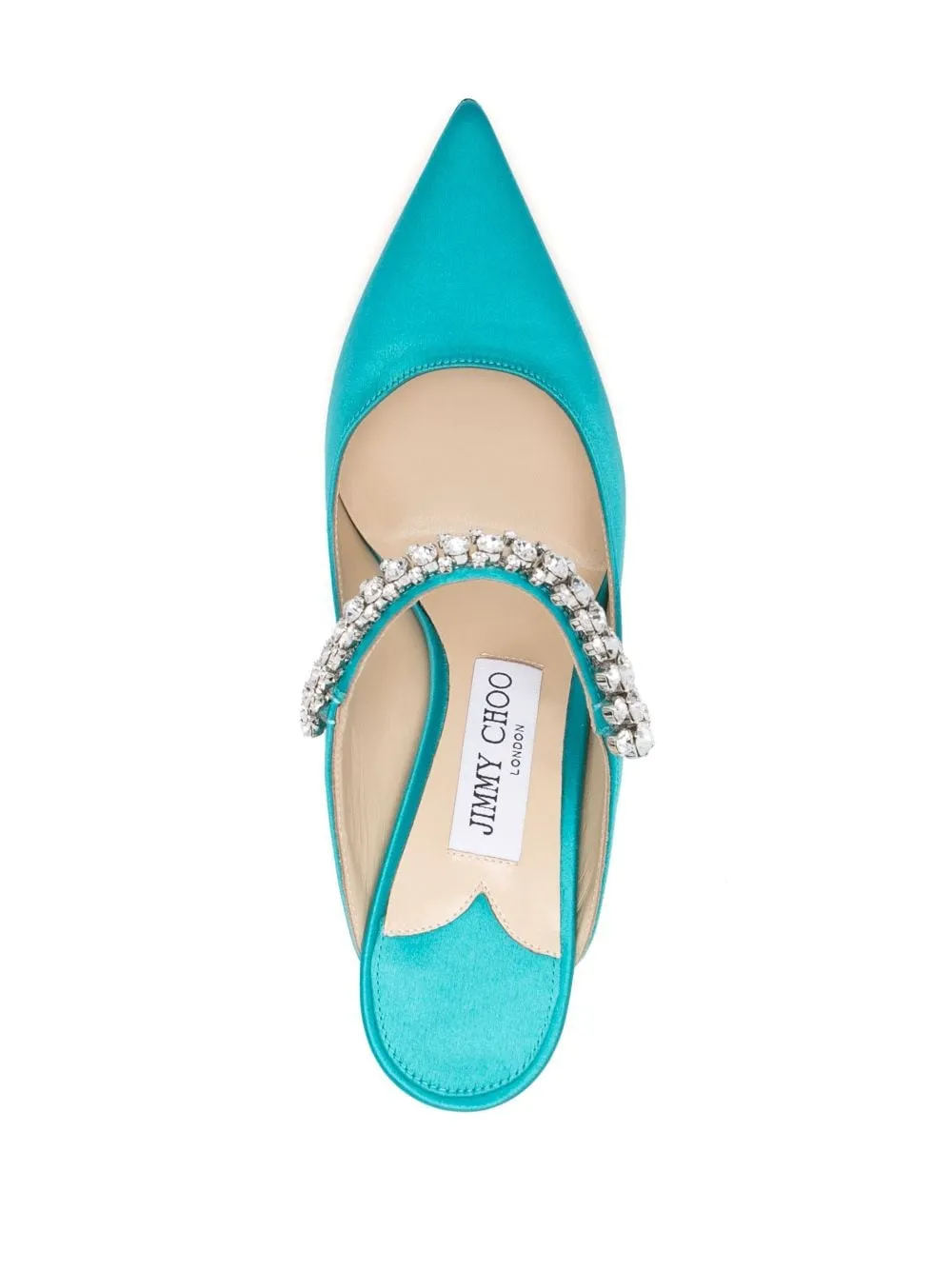 Jimmy Choo With Heel Clear Blue