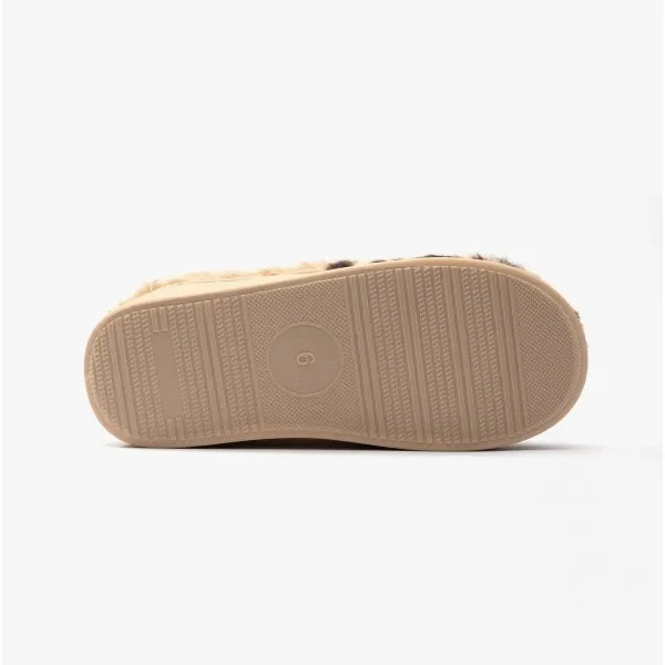 Jo & Joe LIZZIE Womens Mule Slippers Natural