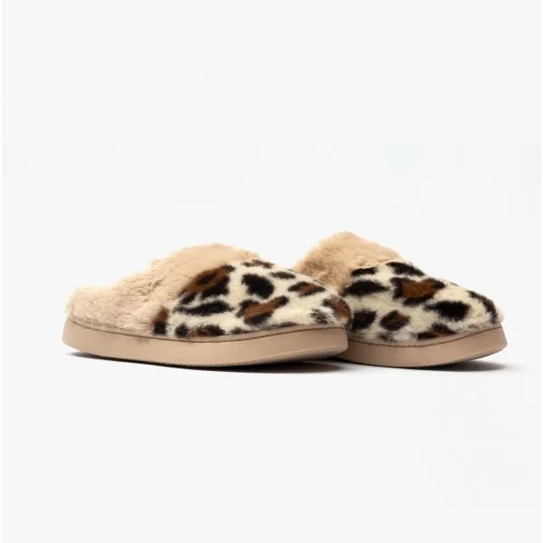 Jo & Joe LIZZIE Womens Mule Slippers Natural