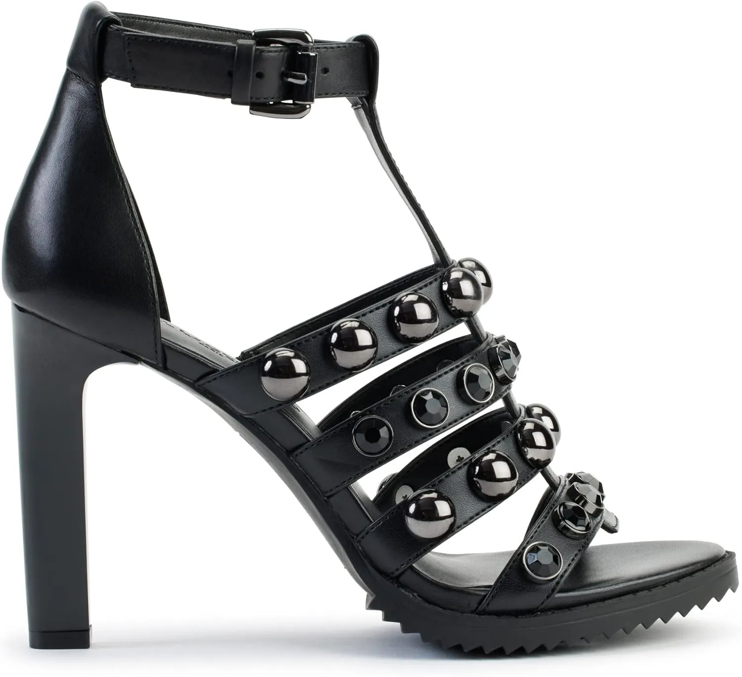 KARL LAGERFELD Women's Brexton T Strap Sandal