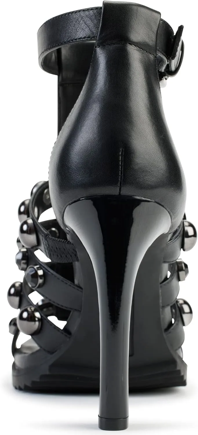 KARL LAGERFELD Women's Brexton T Strap Sandal