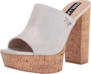 KARL LAGERFELD womens Hensley Plaform Sandal