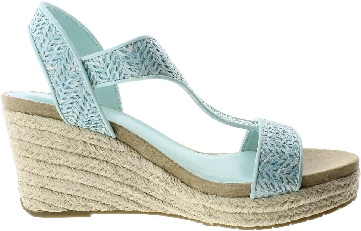 Kenneth Cole REACTION Women's Card T-Strap Wedge Sandal