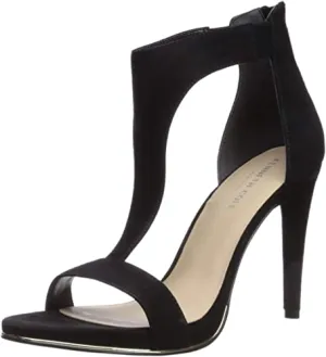 Kenneth Cole Women's Brooke T Strap Pump, Black, 7.5 Medium US
