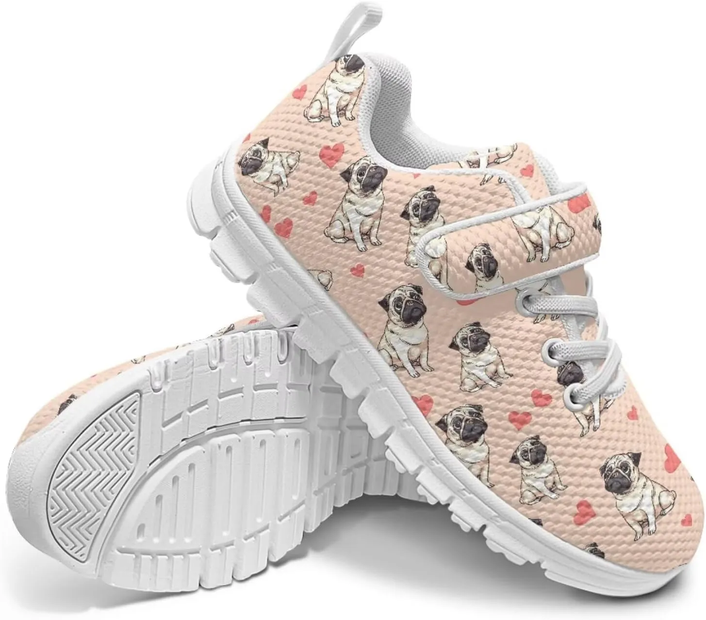 Kids' Dog Athletic Sneaker for Girls Boys Running Hiking Sneaker Tennis Fitness Training Shoes
