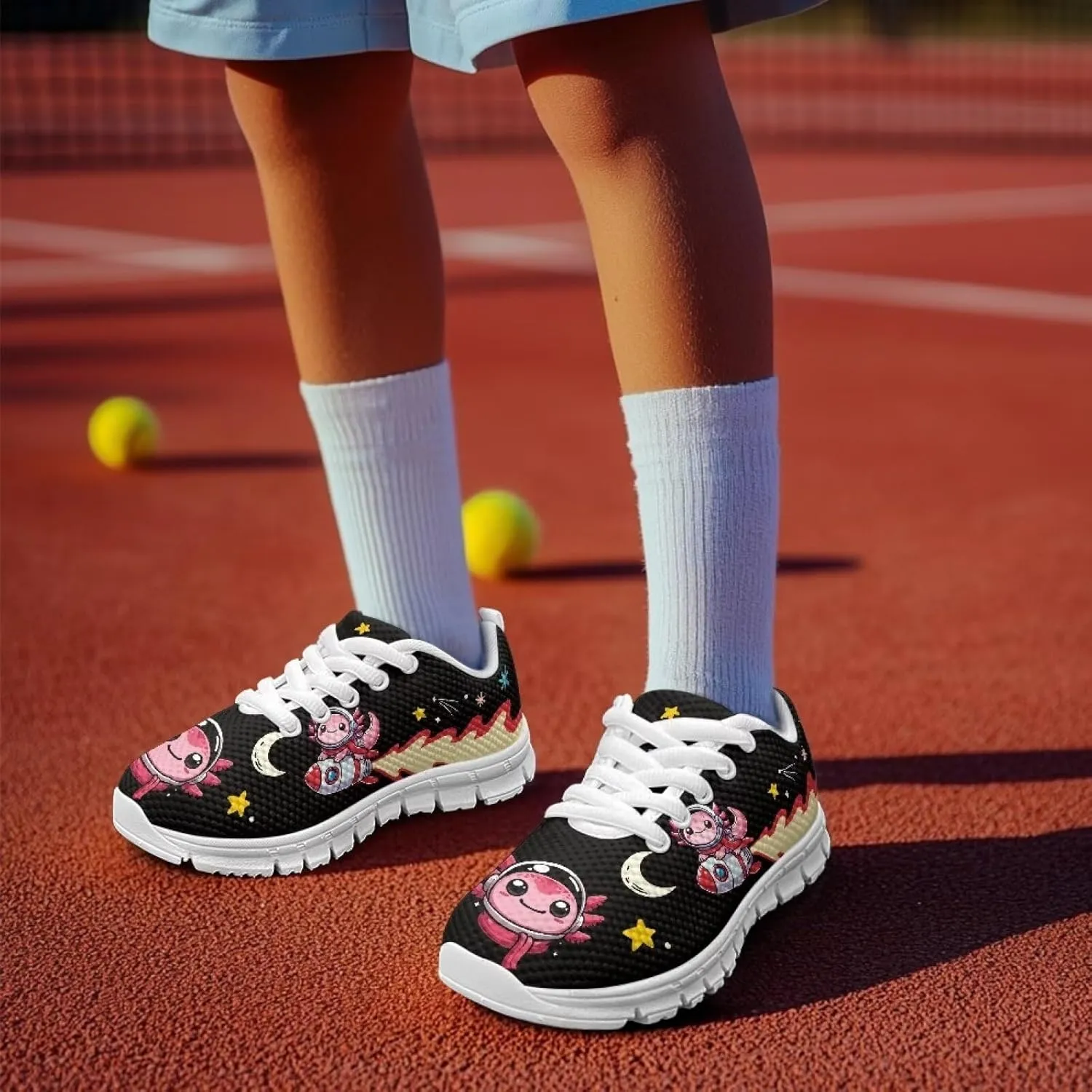 Kids Running Shoes Road Running Shoes Lace Up Tennis Shoes
