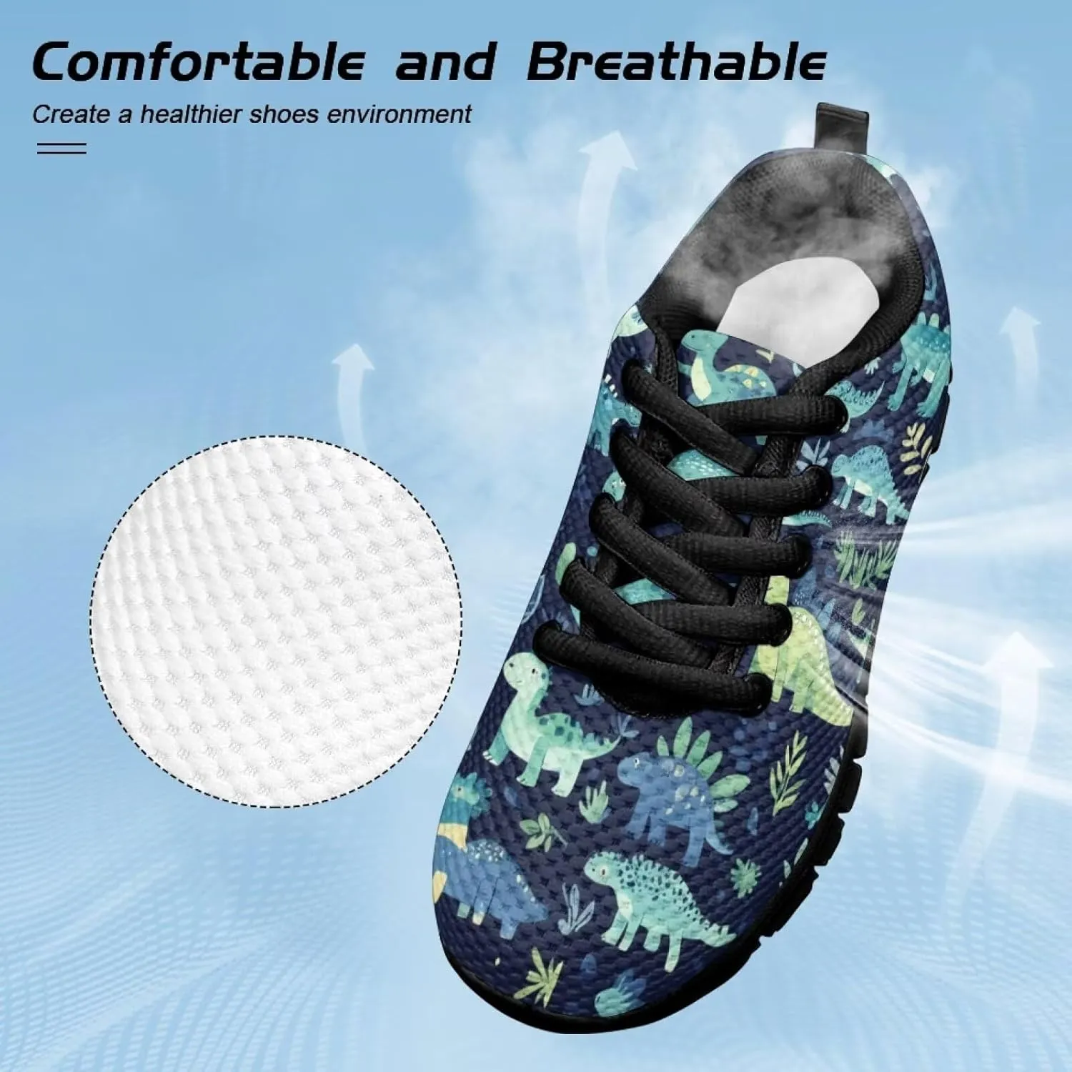 Kids Sneakers for Little Big Girls Boys Walking Running Shoes Size 11-3