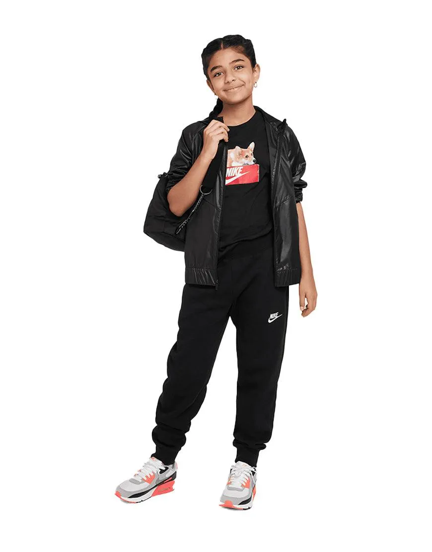 Kids' Sportswear Tee :Black