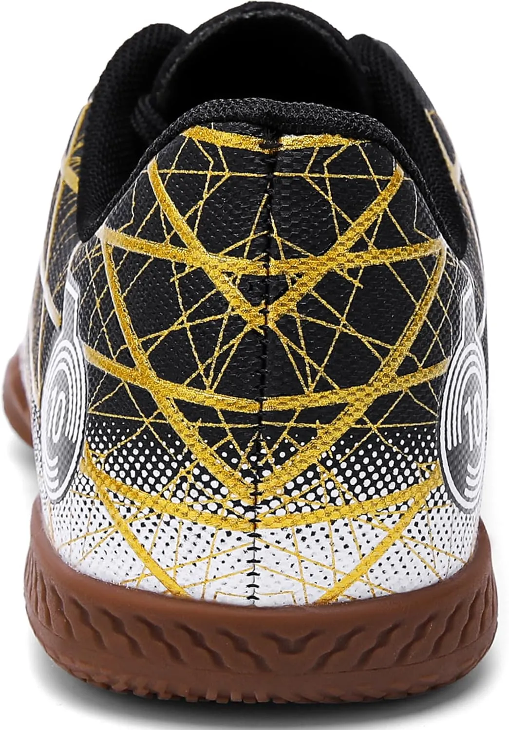 Men's Indoor Soccer Shoes Unisex Futsal Traine Sneaker for Training Flat Outsole