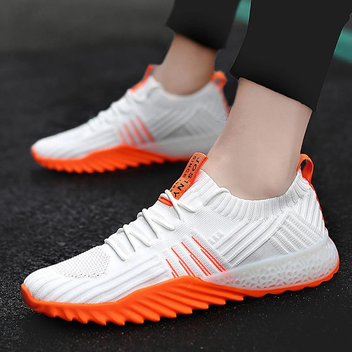 Men's Shoes Men's Fashion Sneakers Walking Shoe for Men Slip on Shoe for Men Running Trail Athletic Gym Sneaker
