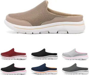 Men's Women's Couple Non-slip Mule Half Sneakers,Outdoor Casual Walking Shoes,Backless Sneakers,Backless Shoes