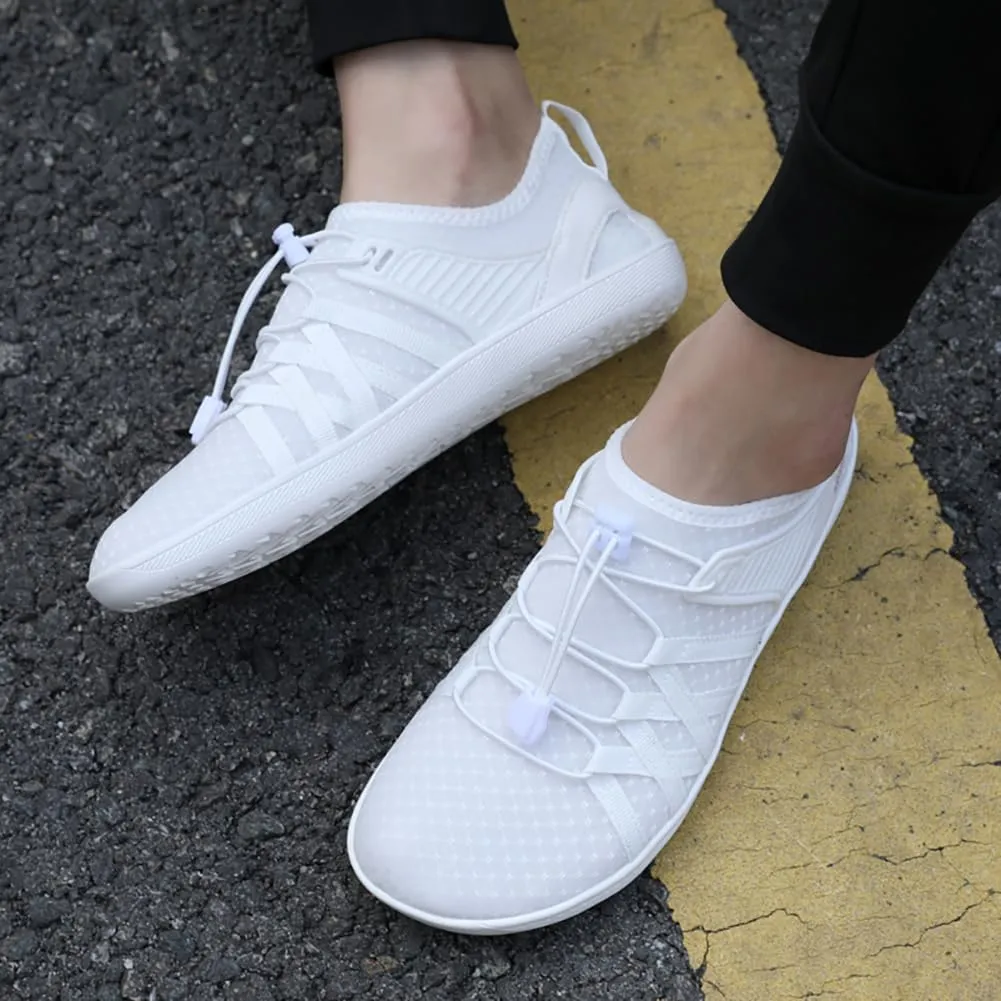 Minimalist Men’s Barefoot Shoes Women Wide Toe Box Trail Runner Zero Drop Sole Fashion Sneaker